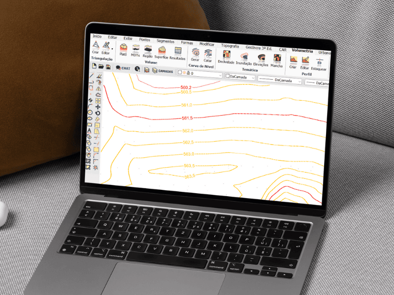 Calculando Volume através de Curvas de Nível