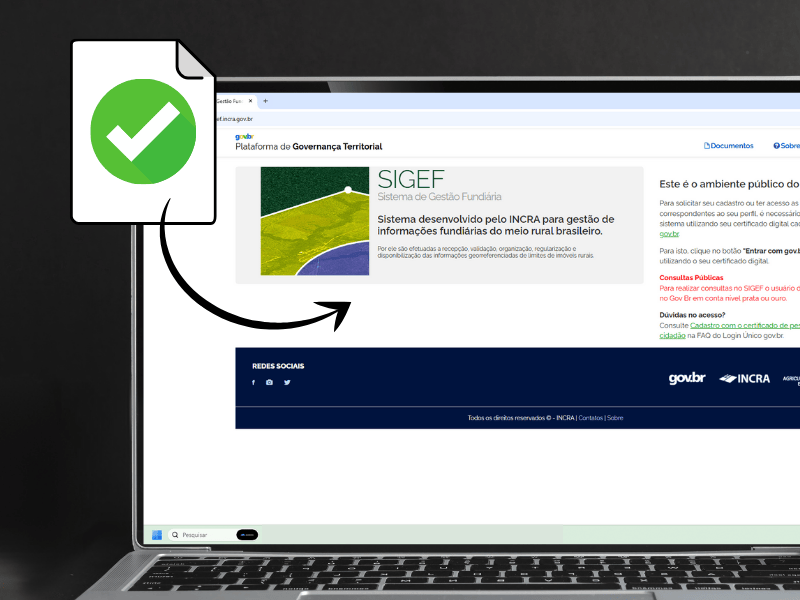Geração de <br> Requerimentos no SIGEF